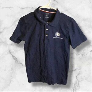 French‎ Toast Girls Navy Polo Shirt XXL 18/20 Irvington High School Knights Logo